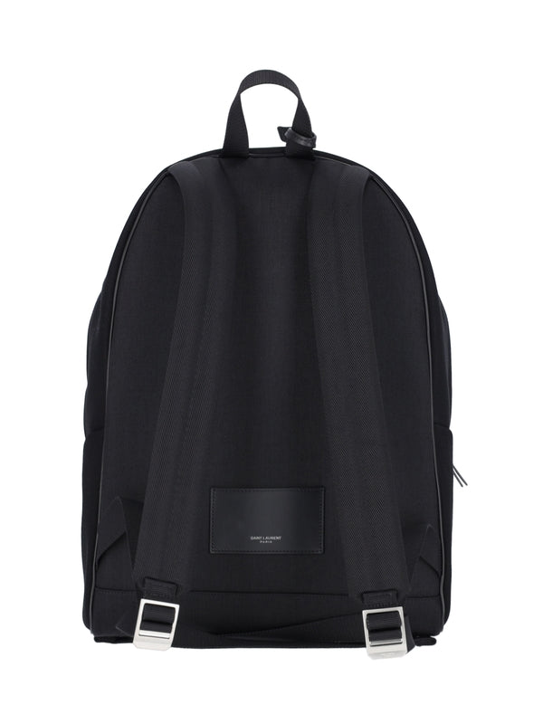 City Logo Canvas Backpack