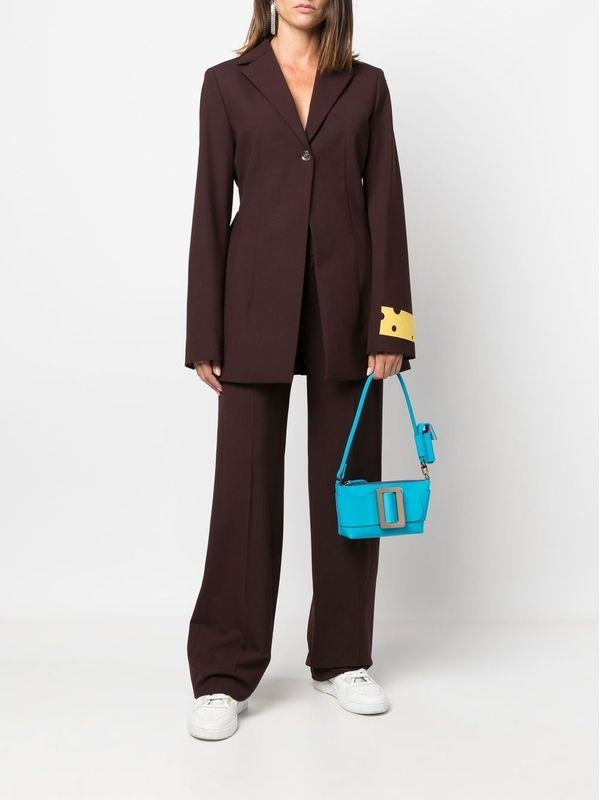 Boyy Bags Clear Blue Crossbody & Shoulder Bags