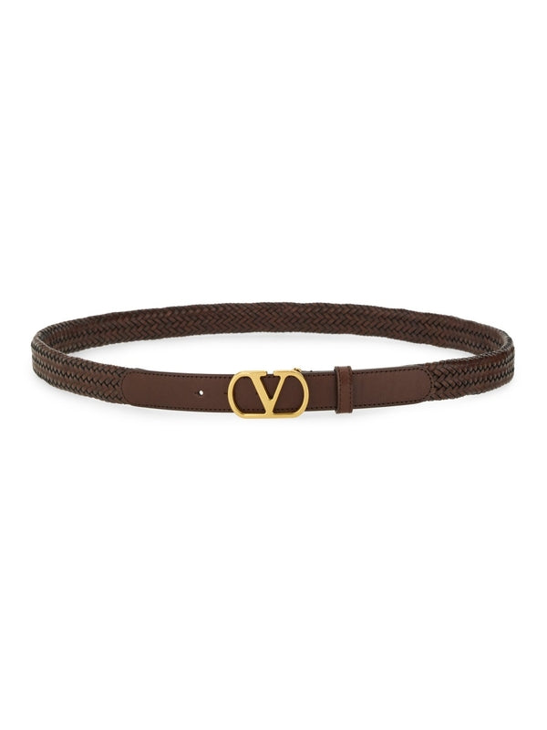 Valentino Brown Leather Belts