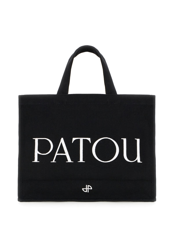 Patou Black Tote Bags