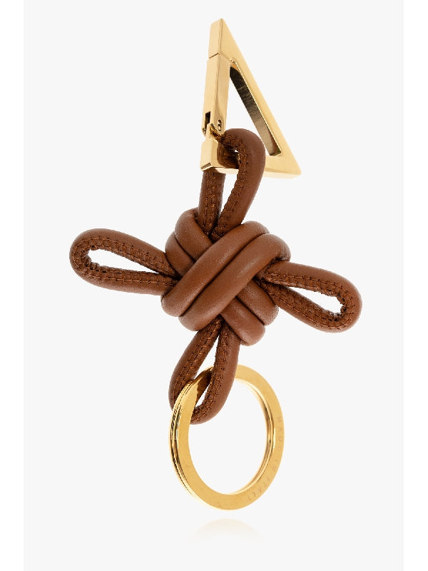 Knot Leather
  Tube Keyring