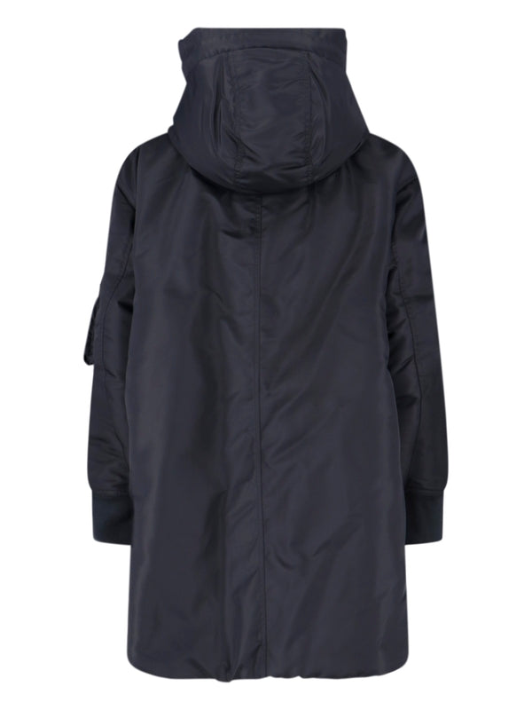 Aspesi Black Parka