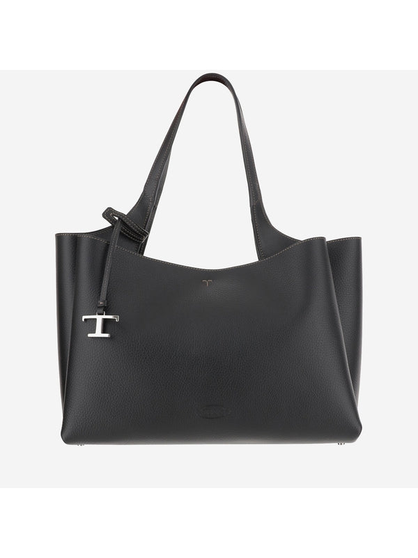 Timeless Charm Leather Medium Tote Bag