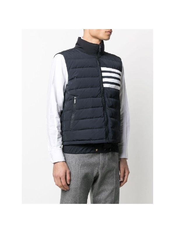 4-Bar Quilted Padding Vest