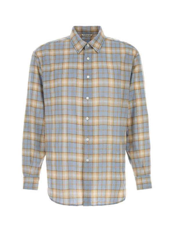 Auralee Blue Shirts