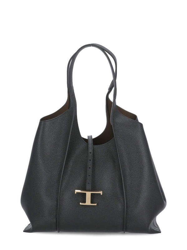 Timeless Leather Medium Tote Bag - Jente