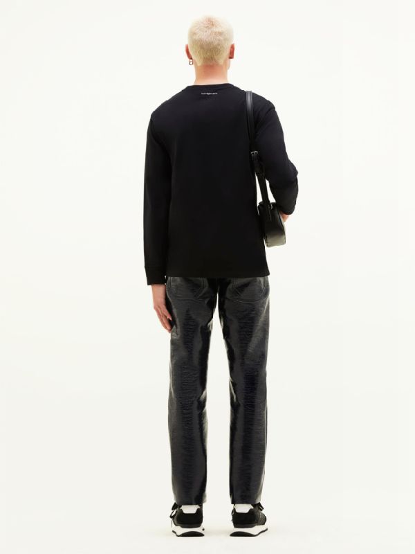 復刻版 5ポケットビニールパンツ