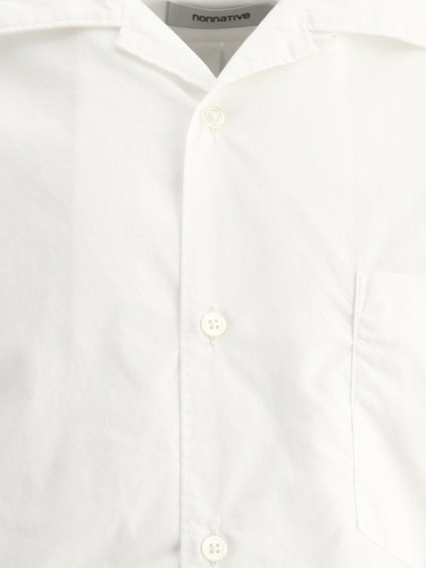 Chest Pocket Cotton Short-Sleeve Shirt