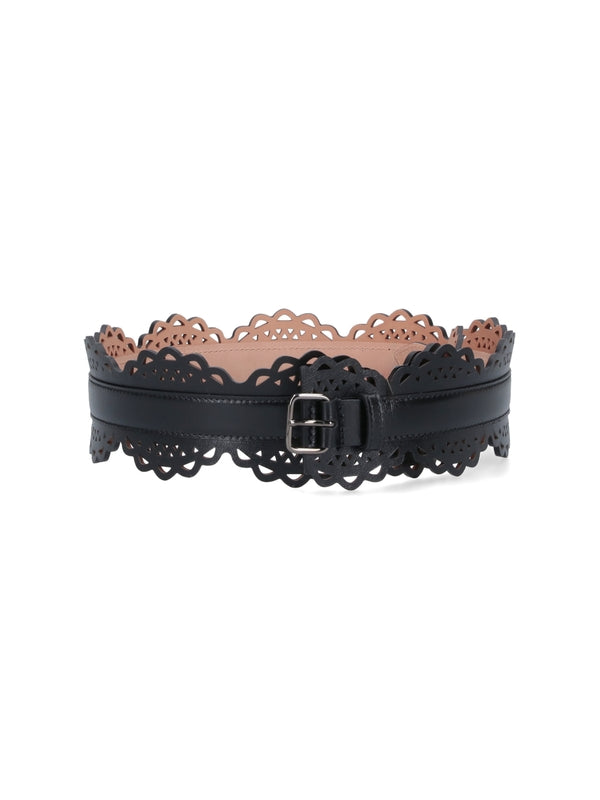 Bien Openwork Leather Belt