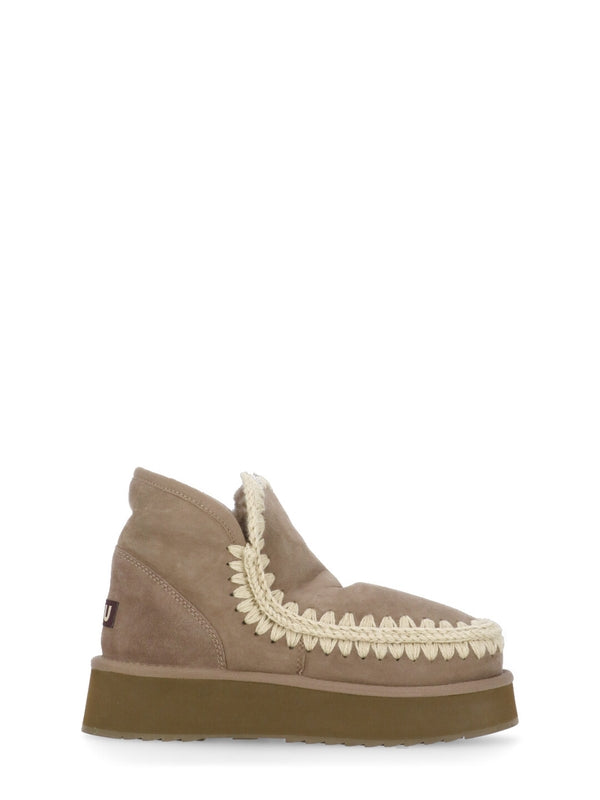 Mini Eskimo Platform Ankle Boots