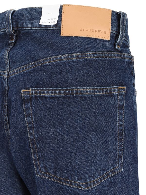 Logo Label Denim Pants