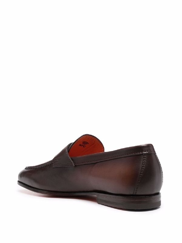 Smooth Leather Penny Loafer