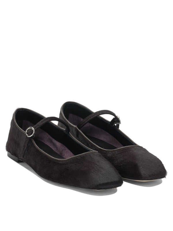 Aeyde Brown Flat Shoes