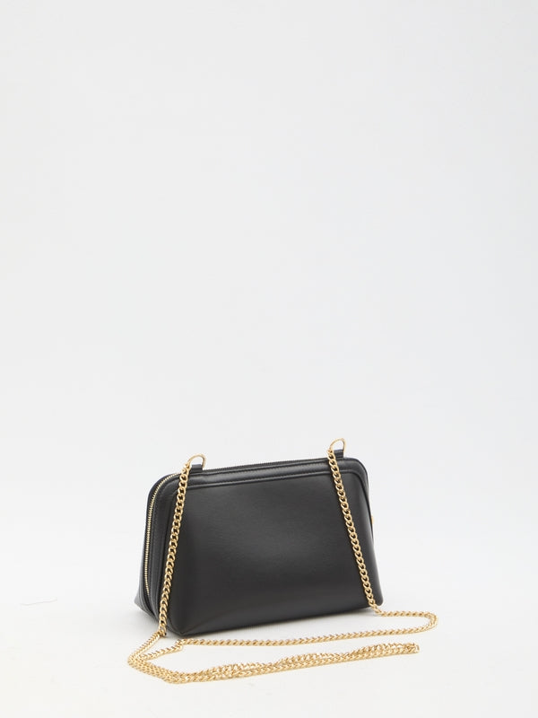 Cuir Triomphe Leather Chain Crossbody Bag