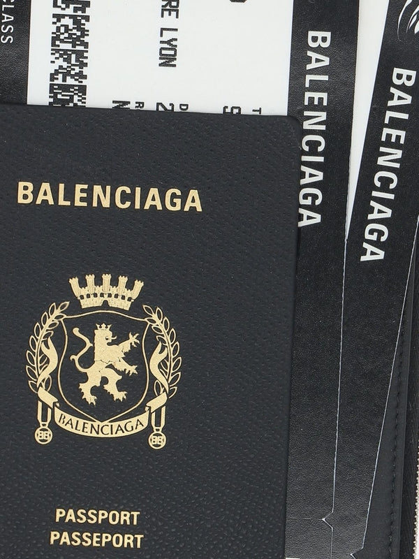 Balenciaga Black Card Wallet