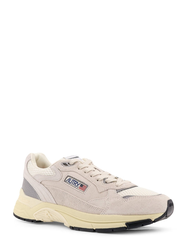 Autry Beige Low Top Sneakers
