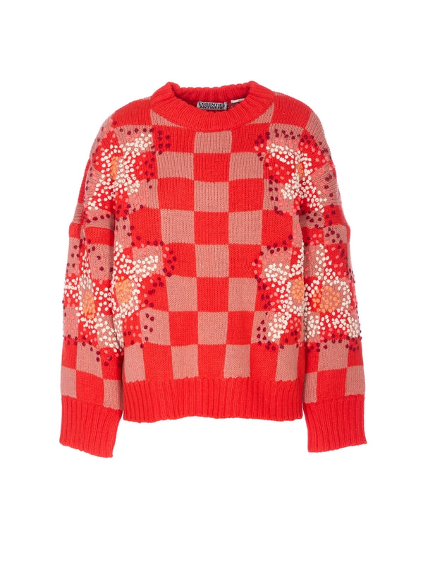 Essentiel Antwerp Red Knitted