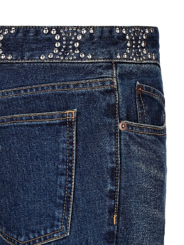 Triomphe Stud Waist Denim