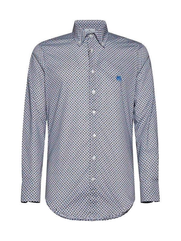 All-Over Printed Cotton Shirt