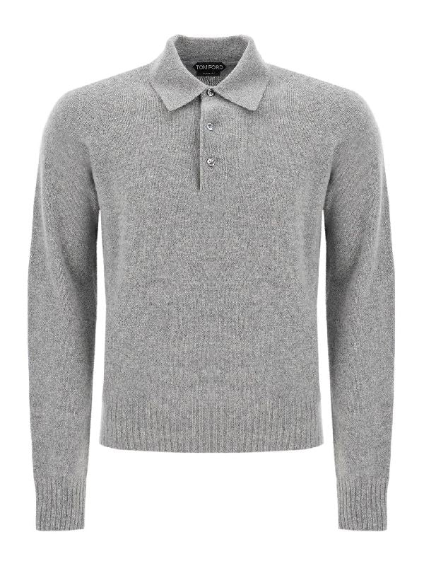 Cashmere Polo Sweater