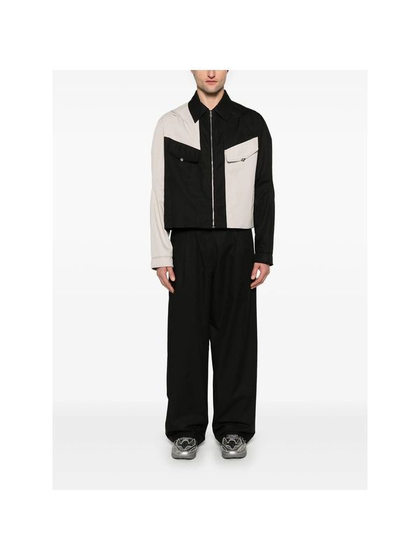 ALEC K Panel Pocket Zip-Up Jacket