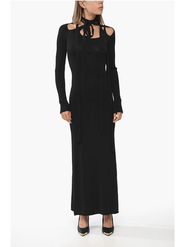 Y/Project Black Long Dress