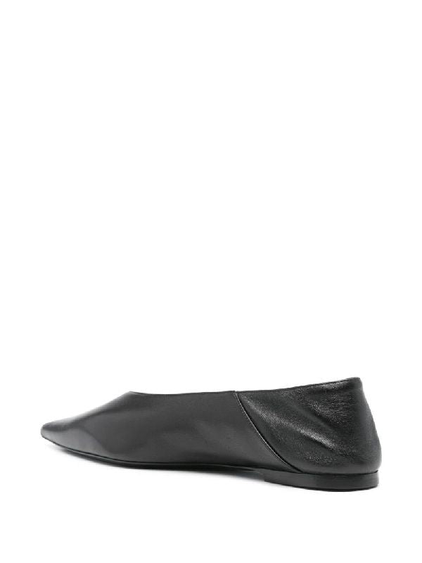 Ballerina Leather Flat Shoes