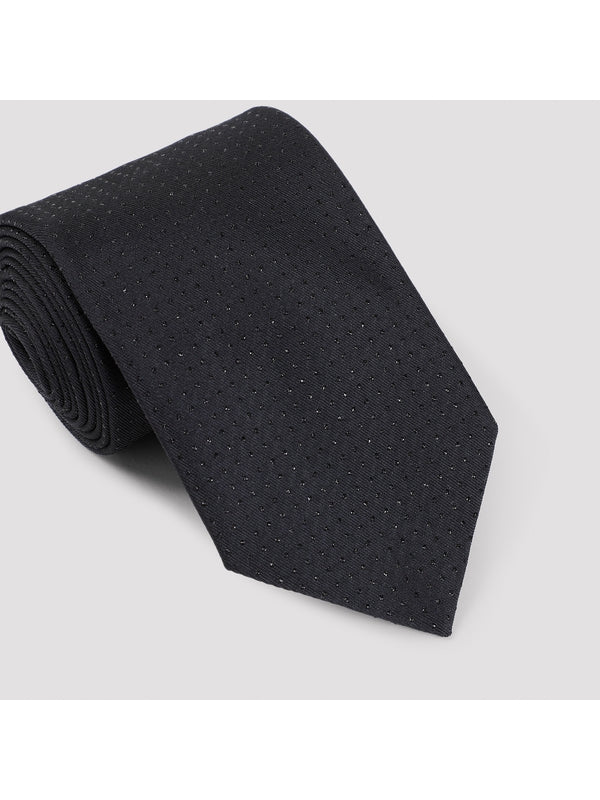 Black Silk Necktie