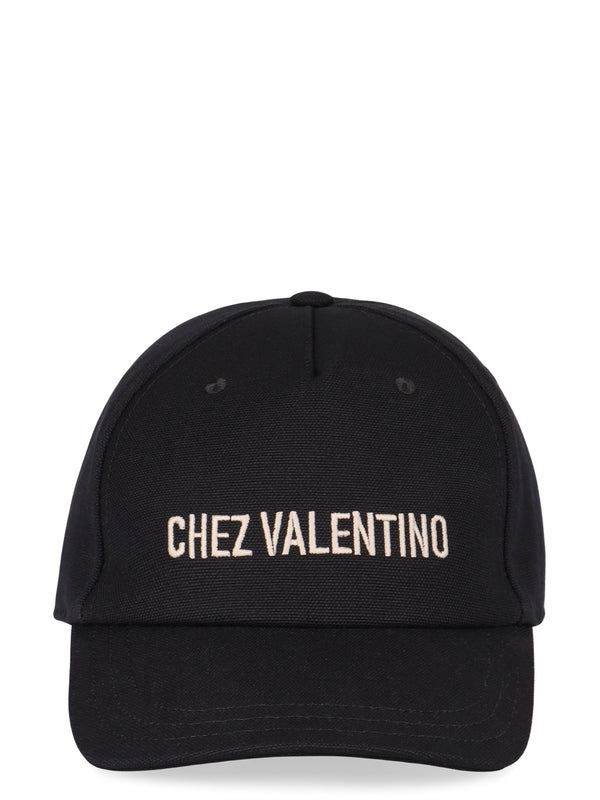 Valentino Black Cap