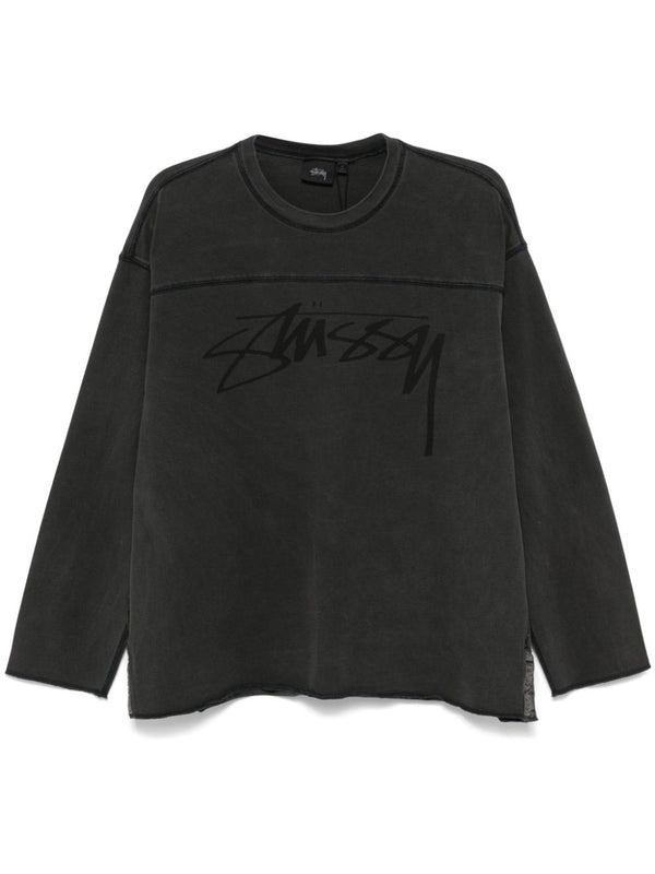 Logo Printing Cotton Long
  Sleeve Top