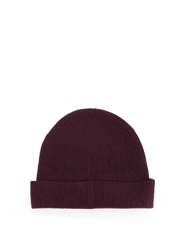 A.P.C. Burgundy Beanies