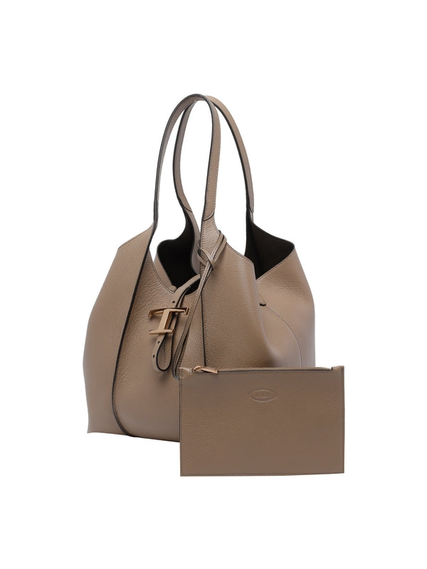 Tod'S Brown Tote Bags