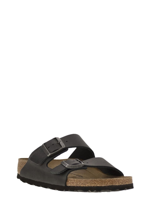 Arizona Buckle Leather Sandals