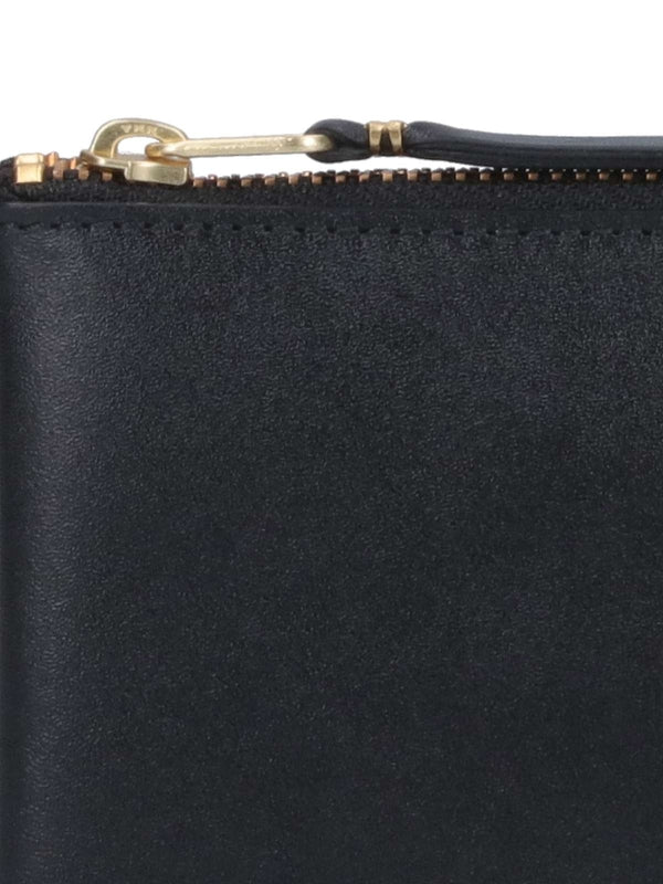 Half Zip Leather Wallet