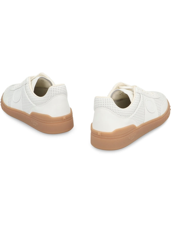 Valentino White Low Top Sneakers