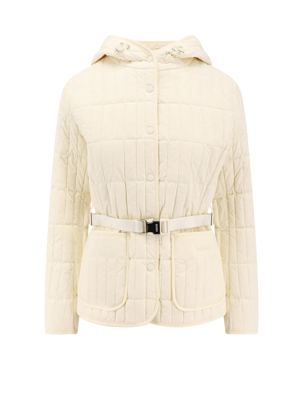 Raja Belted Quilted Hood Puffer