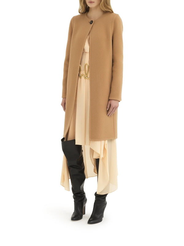 Wool Cashmere Cape Coat