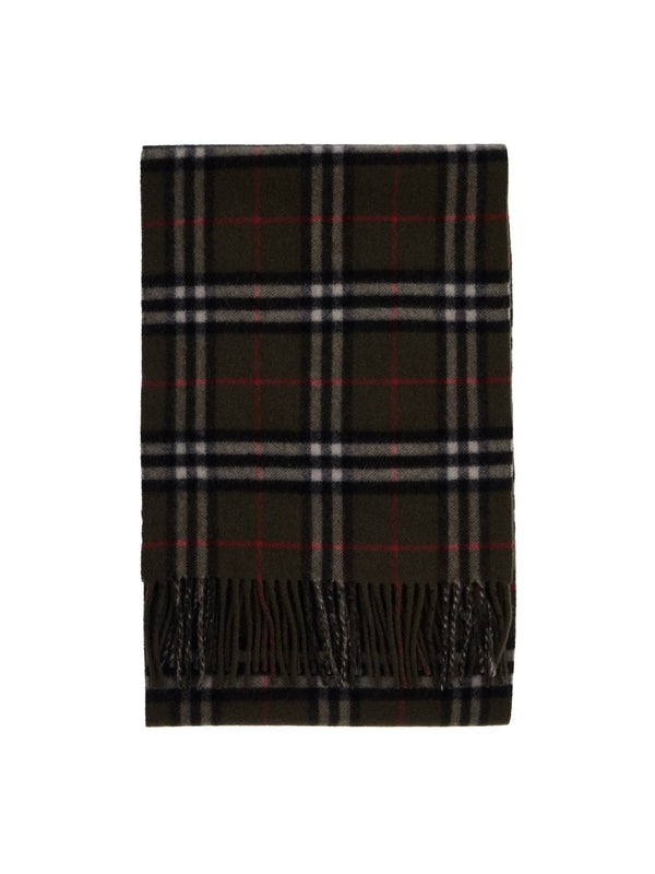 Check Pattern Cashmere Muffler