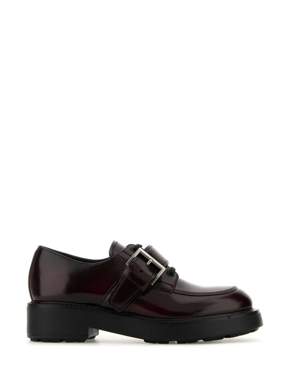 Leather Monk Strap Shoes