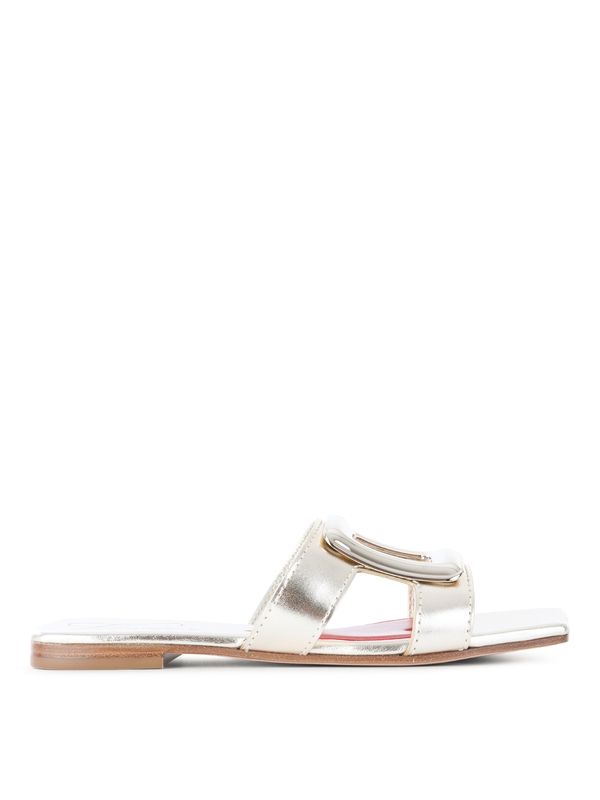 Logo Strap Slide Sandals