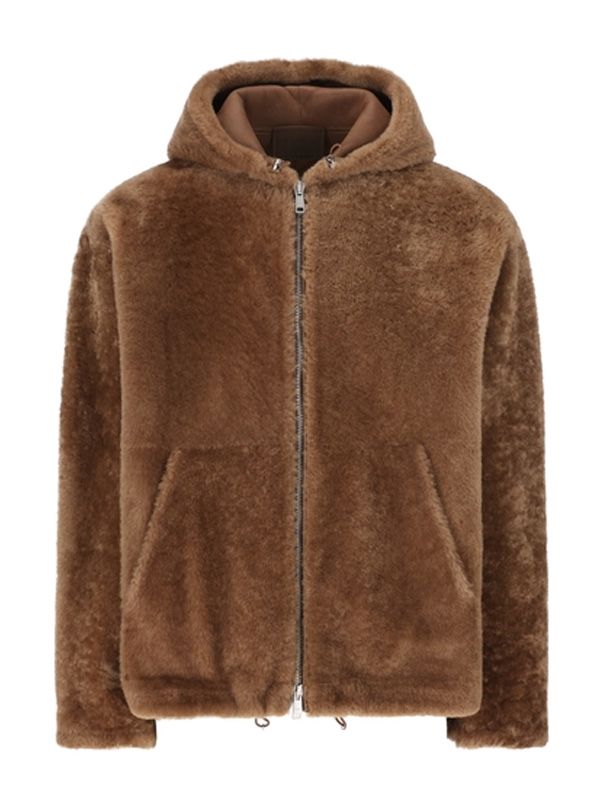 Shearling Hood Jacket