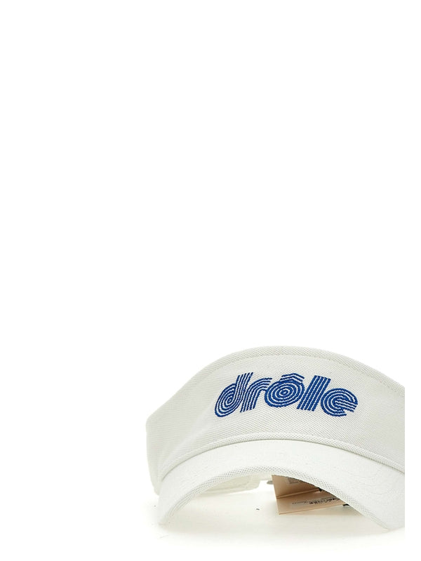 Logo Detail Cotton Visor Hat