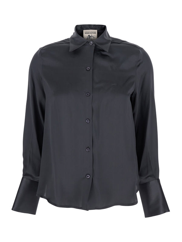 Semicouture Grey Shirts & Blouses