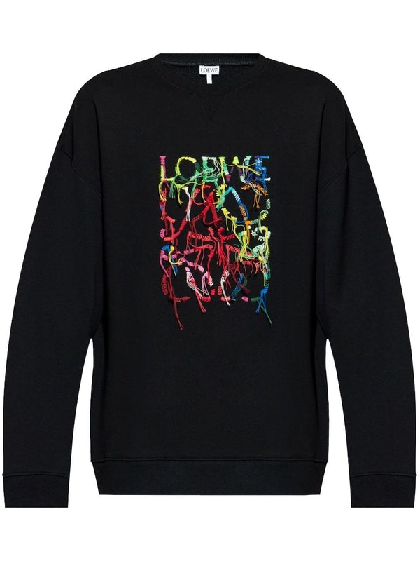 Logo Embroidery Sweatshirt