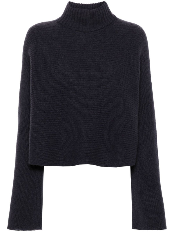 Long Sleeve High Neck Knit