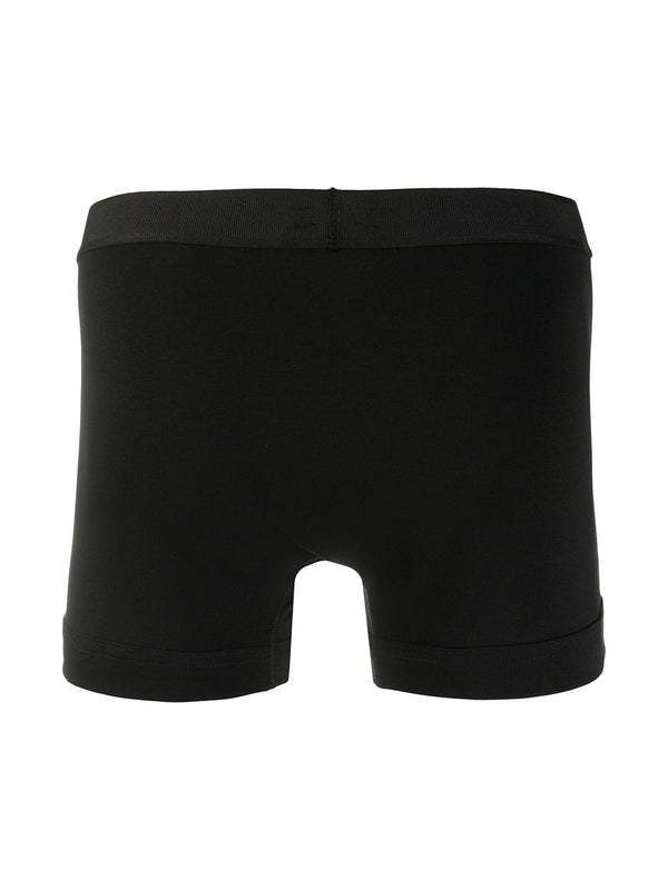 Logo Waistband Black Boxer Briefs