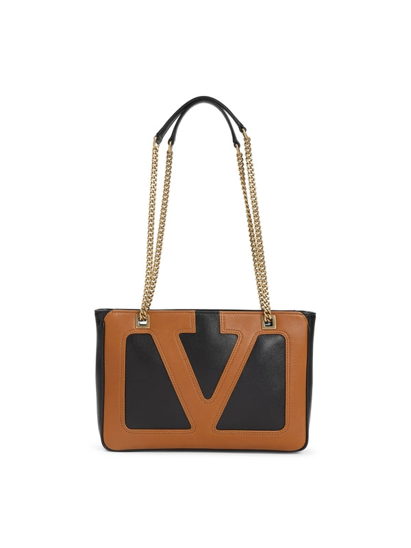 Viva Superstar Small Leather Tote Bag