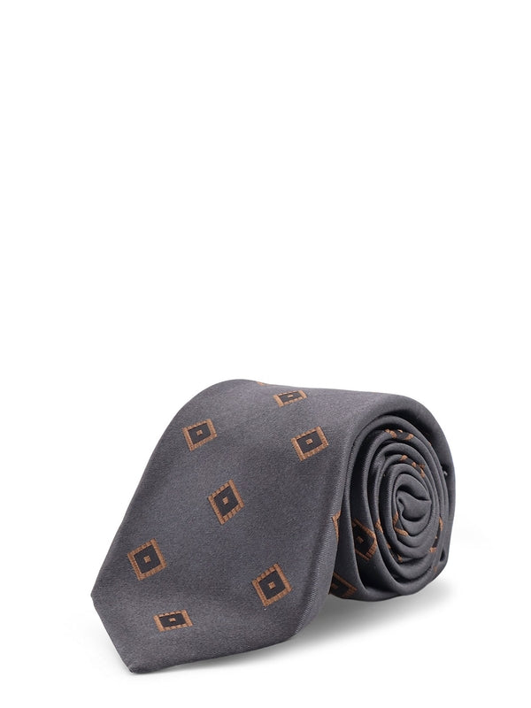 Kiton Grey Neck Ties