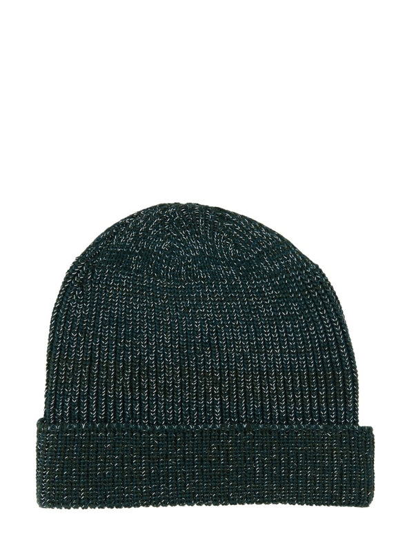 Logo Detail Ribbed Beanie