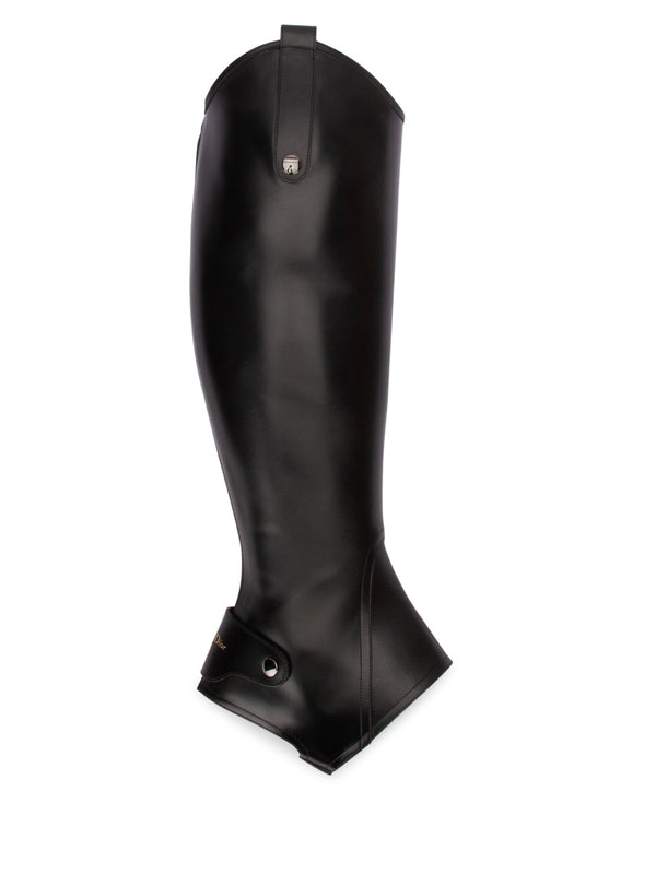 Logo Patch Layered Boots Case